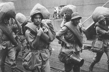 Brasilianische Soldaten in der Toskana