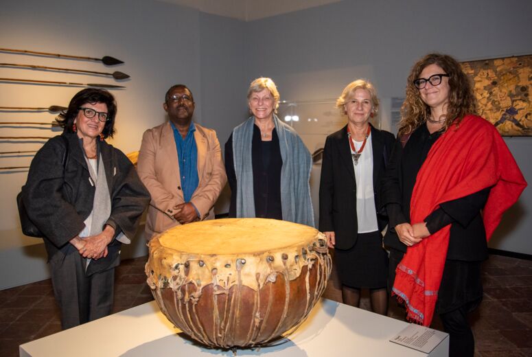 Gruppenbild des Kurator*innenteams der Ausstellung