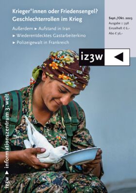 Cover Krieger*innen oder Friedensengel? Krieger*innen oder Friedensengel? Kurdische YPJ-Kämpferin mit Taube Foto: Kurdishstruggle CC BY 2.0