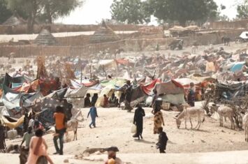 Lager im Tschad für Geflüchtete, die wegen des Kriegs aus dem Sudan geflüchtet sind