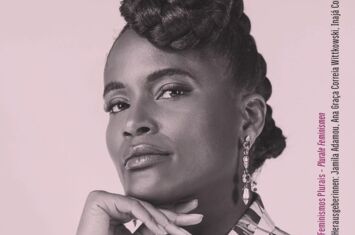 Portrait auf dem Cover des Buches »Wo wir sprechen - Schwarze Diskursräume« von Djamila Ribeiro